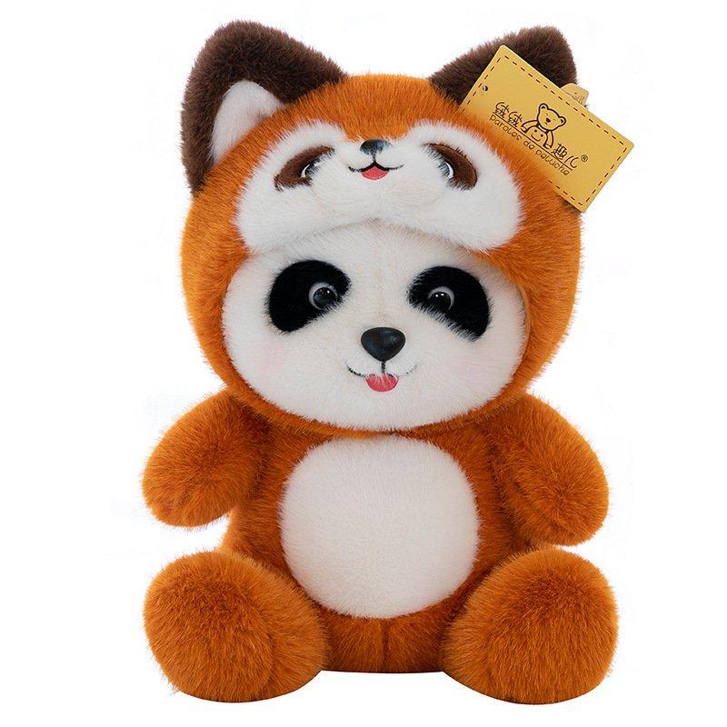 

Toy Plush Panda Pillow Gifts Raccoon Costume Decoration Detachable Cover Head 40cm/15.75in