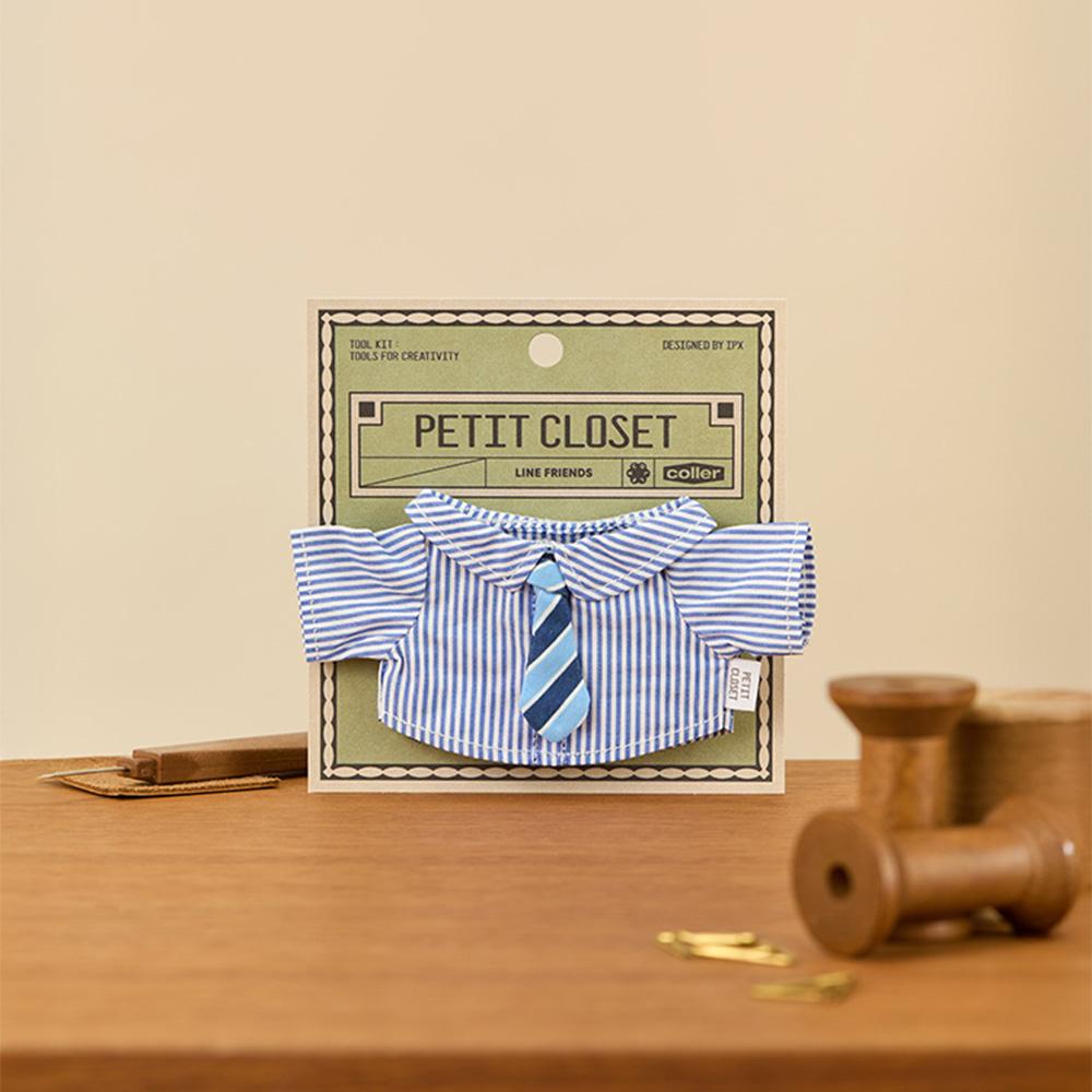LINE FRIENDS Petit Closet Shirt & Tie Set