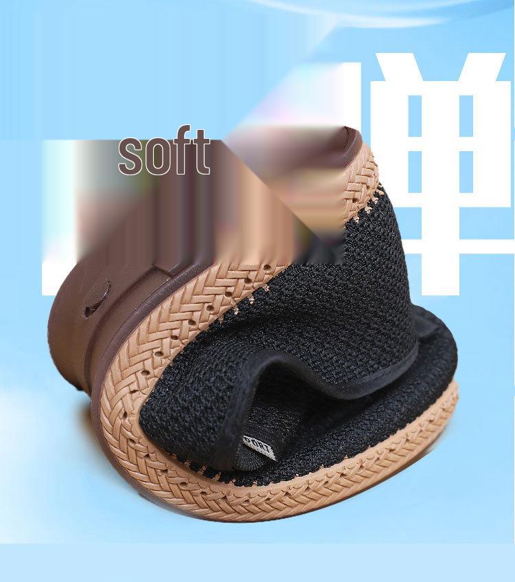 Scarpe da Uomo Estive in Rete Traspirante Slip-On, Suola Morbida Antiscivolo, Resistenti all'Usura, Casual da Papà.