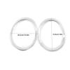Headlight Trim Ring 2pcs Replacement for BMW R55 MINI Cooper 2008 2015 OEM 51137149905 51137149906