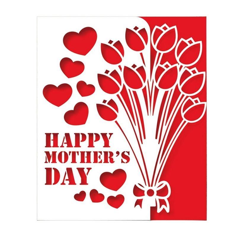Best Mom Ever Metal Cutting Dies Scrapbooking Stencil Die Cuts Card Embossing