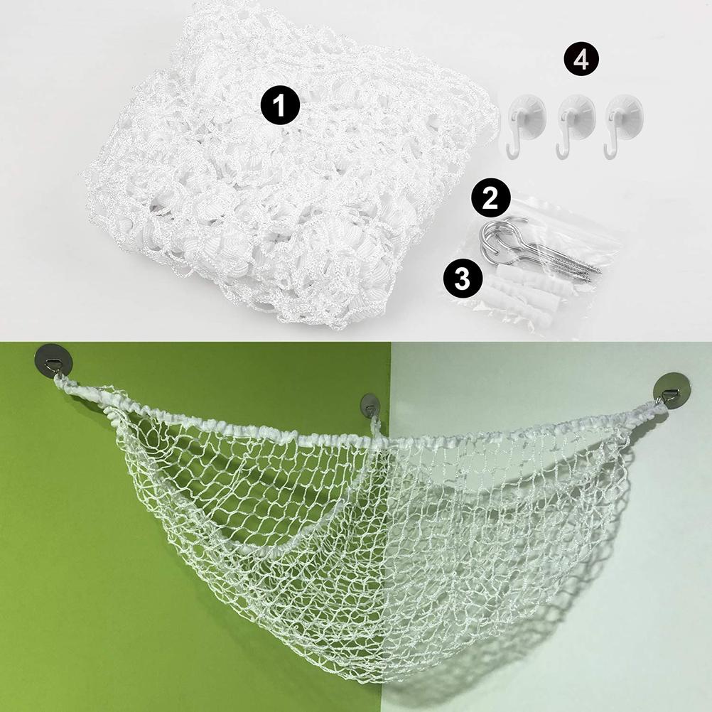 Praktische Plüschtier-Hängematte Kinder Spielzeug Hängemattennetz Groß Maschig Spielzeug Organizer Aufbewahrung Hängend