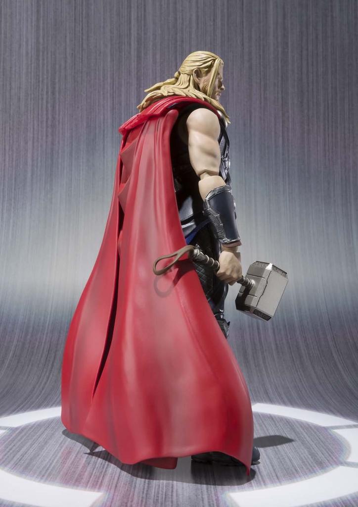 TAMASHII NATIONS Avengers Thor 155mm ABS PVC Painted Action Figure S.H.Figuarts Approx. & & Die-cast