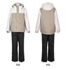 Ski- en Sneeuwkleding Super 5000mm Water Maat 291112A Dames Set, Waterafstotend, Weerstand, Beige, LL,