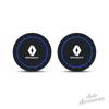 2PC PVC Silicone Car Coaster Water Cup Slot Mat Anti-slip Pad For Renault RS Clio Megane 2 3 4 Captur Trafic Scenic 2 Twingo Zoe R999
