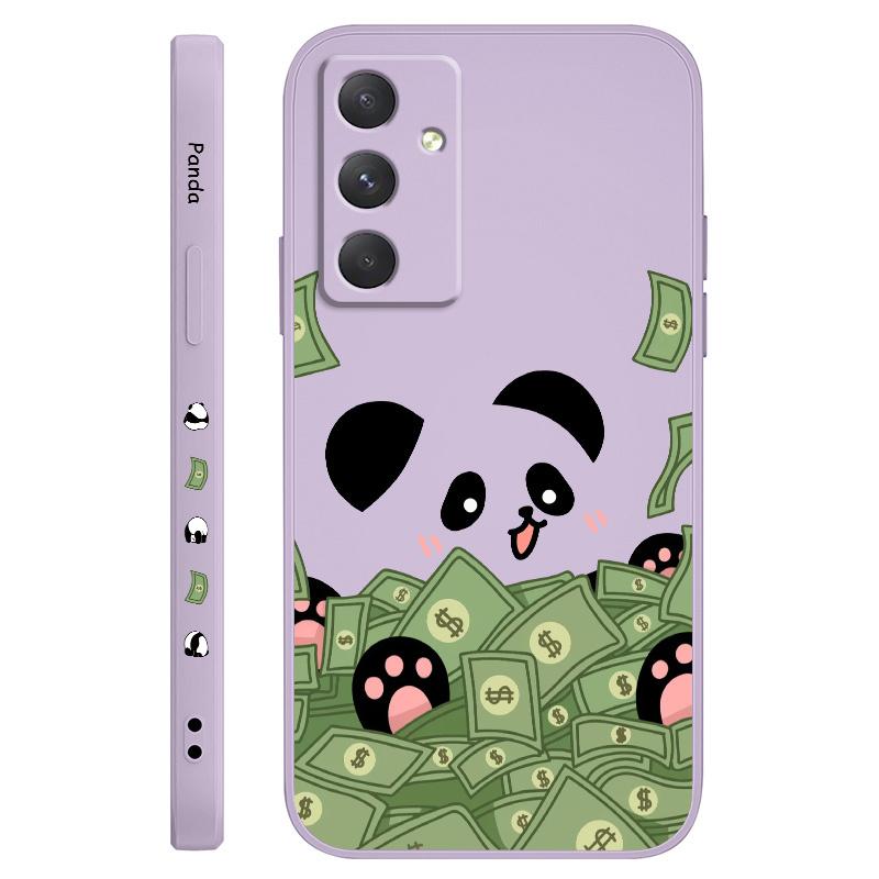 

Lucky Panda Phone Case For Samsung Galaxy A17 A55 A35 A25 A15 A56 A36 A26 A16 A06 A05 A05S A54 A34 A24 A14 A04 A04E 4G 5G Cover Samsung A07 4G