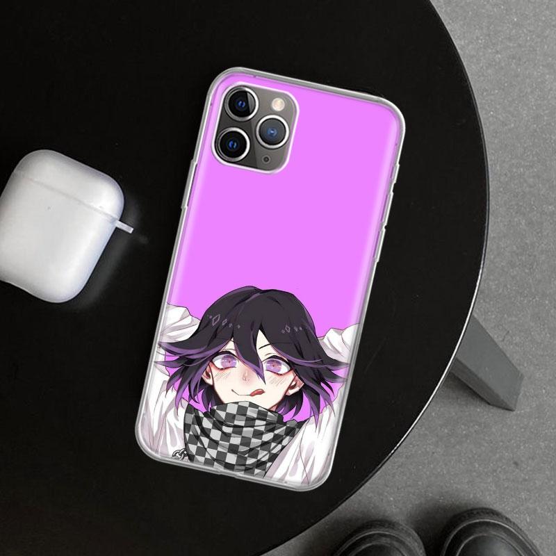 Danganronpa Kokichi Ouma Phone Case Cover for iPhone 11 12 13 Mini 14 15 Plus 16 Pro Max 17 Air 7 8 + SE Art Customized Fundas 1
