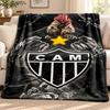 Clube Atletico Mineiro blanket Flannel Blanket Soft Cozy Plush Throw for Sofa Bed Lightweight Home Decoration Outdoor camping