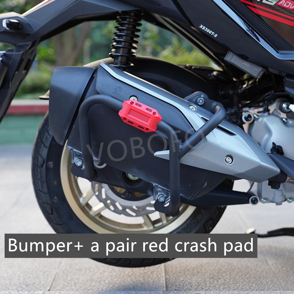 Fit for SYM Husky ADV 300 ADX 300 ADX300 Motorcycle Exhaust Pipe Protection Bar Modification Muffler Bumper Anti Drop Bar