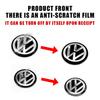 2026 Hot 14mm 11mm For VW GTI Golf 5 7 Mk6 Passat B5 B6 Polo Scirocco Jetta Car Remote Control Key Sticker Badge Emblem Decal Accessories