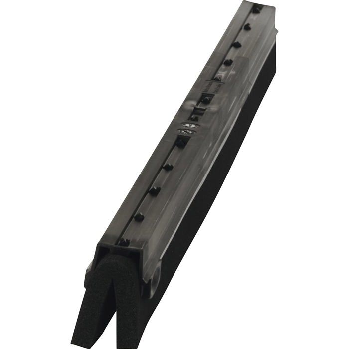 Brosse - raclette Vikan - 77749 - Brosse en caoutchouc mousse double Raclette Lame de rechange, 7774, noir, 1