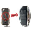 For Bentley Mulsanne Continental Hurtling Gt Flying Spur Kr55Wk45032 Flip Remote Key Fob Shell Case Replacement 3/4 Buttons