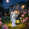 European Angel Solar Lantern Outdoor Garden Light Ornament