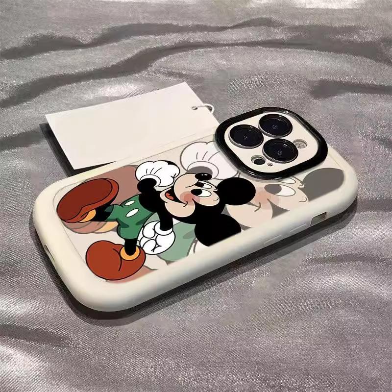 

Applicable To Apple 15promax Mobile Phone Case 16plus Cute Mickey IPhone 13 Cartoon 14 Puff 12 Anti Fall iPhone 16 Pro Max