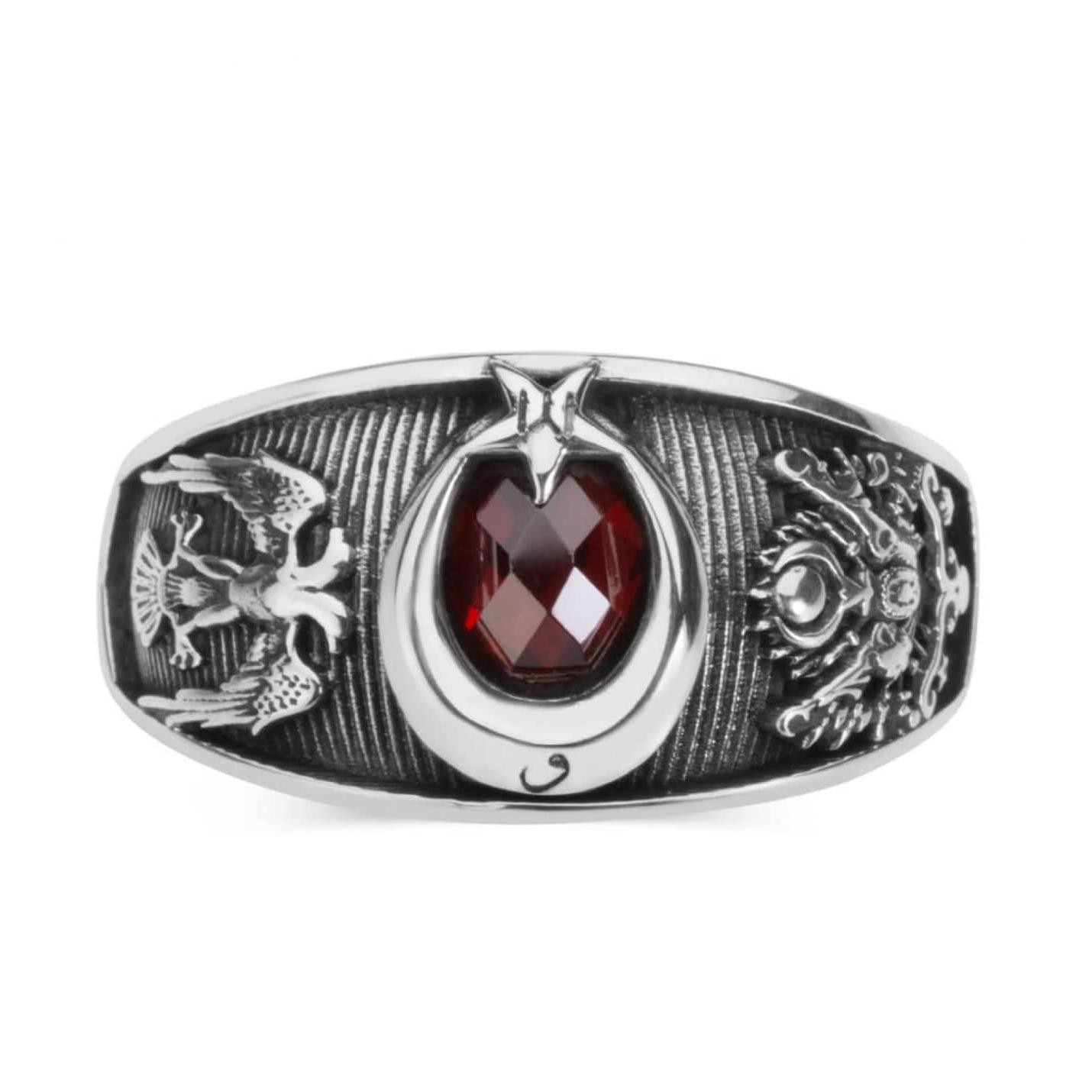 

Мун Йылдыз Османский герб Кольцо с двуглавым орлом