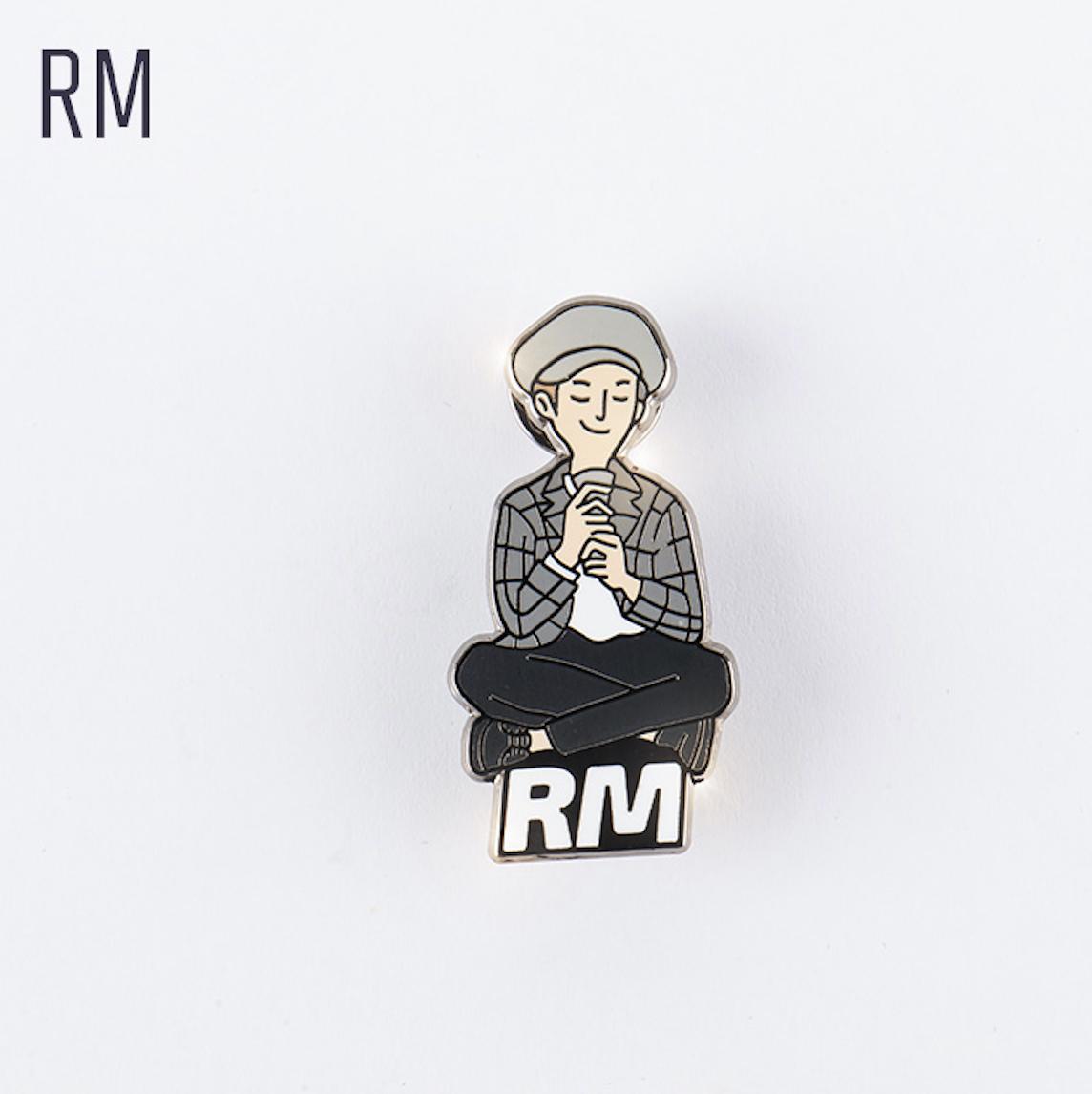 

Официальный подростковый значок BTS WORLD RM