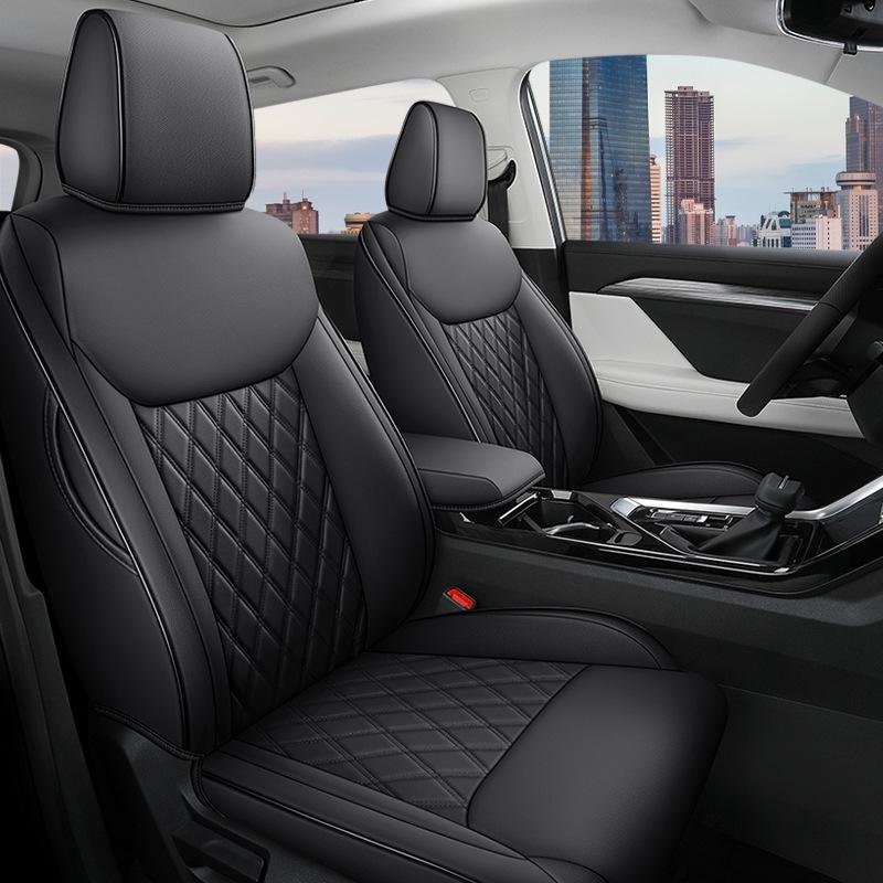 Wuling Xingchen Leather Seat Cover - All-Season, Full-Surround, Universal Fit for 5 Seats