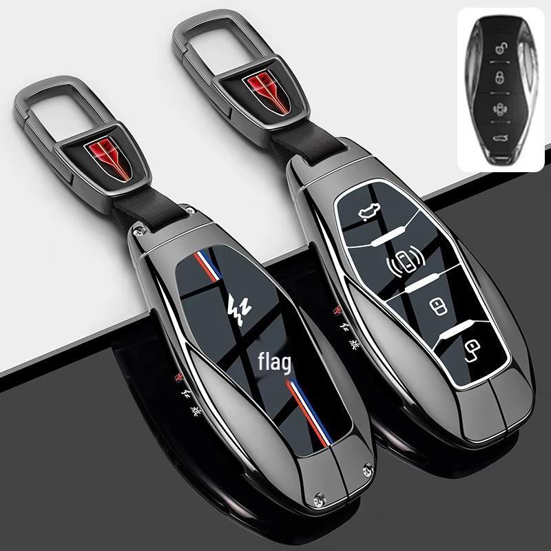 Compatible Key Case for Hongqi H6, H5, H9, EH7, HS3, HS5, HS7, HQ9, EQM5, H7 Cars