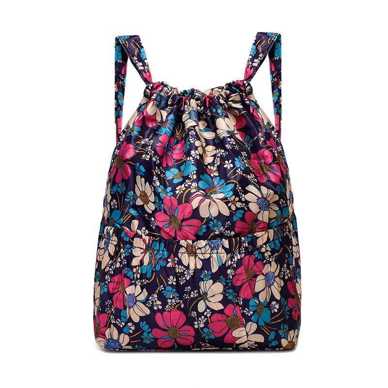Nylon-Bündel-Taschen-Rucksack, Outdoor-Sporttasche, große Kapazität, leichter Reiserucksack