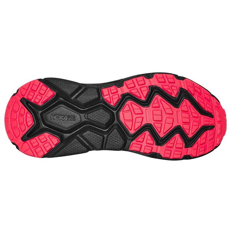 HOKA Challenger ATR 6 GORE-TEX Noir Rouge Baskets Femme 1116878-BBLC