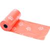 Pet Waste Bags with Paw Print Design Leakproof Durable Rolls for Dog and Cat Cleanup Multipack for Home or Outdoor Use