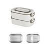 Large Capacity Stainless Steel Lunch Box Insulated Divided Food Storage Container  for Home