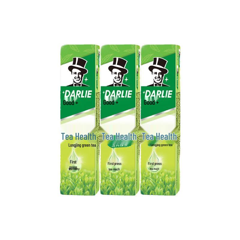 Hawley & Hazel (Darlie) Tei-Ba-Jian Longjing Green Tea Fluoride Toothpaste Bundle