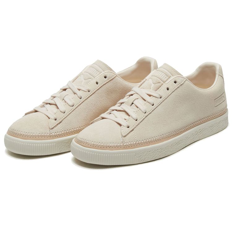 Puma Suede Series Trim Prm Retro Low-Top Sneakers Unisex Sneakers White 369992-02
