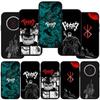 Phone Case for Samsung Galaxy S25 S23 S22 S21 S10 S24 Ultra FE A05 A06 A15 A16 A36 A37 A35 A54 A55 A56 A57 A25 A26 A53 A17 Berserk Guts Comics Cover