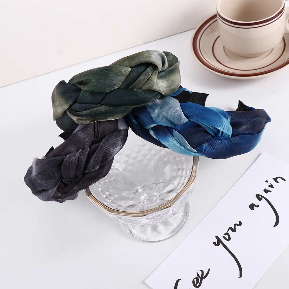 Headdress Mesh Korean Style Headband Twisted Braid Hair Hoop Women Headband Hair Accessories