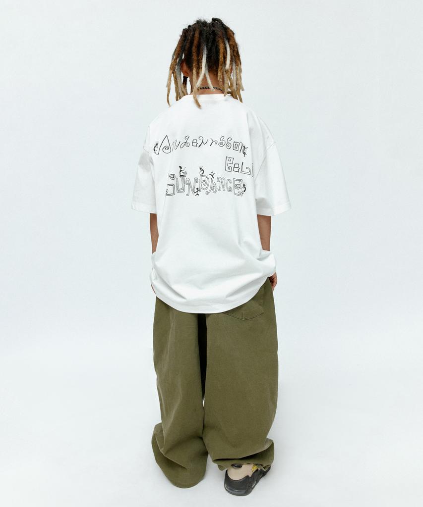 ADSB ANDERSSON BELL (Essential) Unisex Sundance T-Shirt Atb1402U(White)