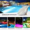 LED Poolleuchte mit Fernbedienung Unterwasserscheinwerfer für Schwimmbecken Wasserspiel