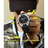 Men's Digital Military Watch 3 Time Zones Countdown Stopwatch Alarm 5ATM Waterproof Outdoor Sports Watch