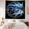 Gothic Style Wall Decor Tapestry Art For Pet Memorial Birthdaywedding Party Backdrop Family Gift