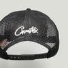 Neue Pentagramm-Stickerei Baseballkappe - Unisex Sonnenschutz Trucker-Hut mit Netzrückseite