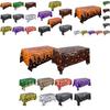 Decorative Plastic Christmas Tablecloth For Home Festivities And Gatherings