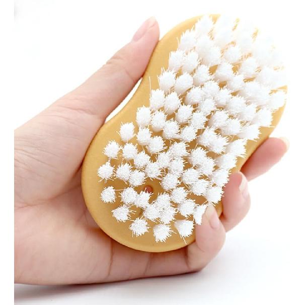 

JSCARLIFE Deep Scrub Cleaning Brush Soft bristles Heavy Duty Scrub Brush with Soft Handle Household Scrub Brush for Cleaning Upholstery, Car Interior
