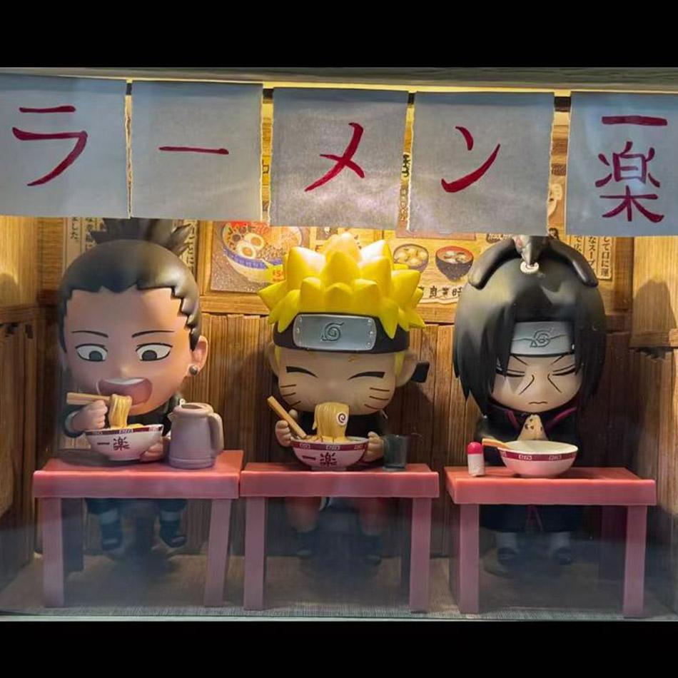 In Stock Premium Naruto Shippuden Ramen Theme Random Blind Box Figures Model Toys Ornaments Festival Gifts