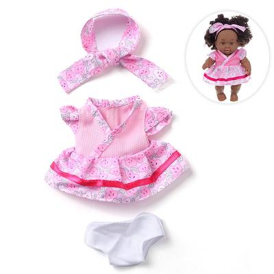 8" European & American Reborn Doll Outfit Set - Baby Fashion Dress-Up Clothes.