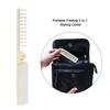 Portable Compact Folding Comb Portable Dual-purpose Curly Hair Massage Comb Antistatic Student Dormitory Travel Hair Comb