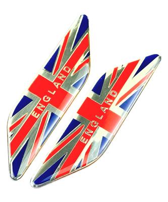 HTharros Auto Union Jack 3D Embleem Sticker Waterdichte Decal Decoratie