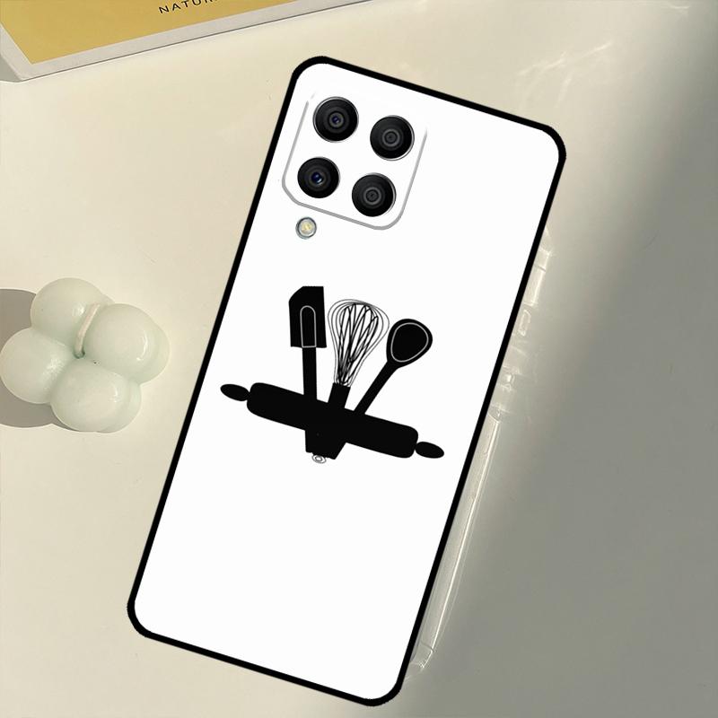 Cooking Chef For Samsung Galaxy M33 M13 M14 M12 M32 M52 M31 M55 M15 M11 M21 M35 M53 M34 M54 M06 M16 Case