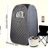 Household Health Sweat Steaming Box Folding Full Body Fumigation Machine Sauna Set Steam Sweat Steaming Room