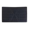 Rectangle Rug Mat for Driver Side 23x15cm Anti-skid Carpet Foot Heel Pad