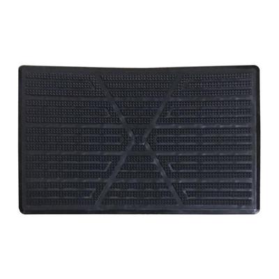 Rectangle Rug Mat for Driver Side 23x15cm Anti-skid Carpet Foot Heel Pad