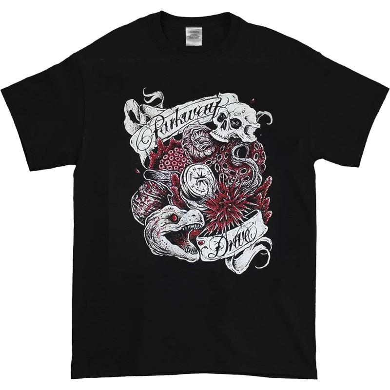 Parkway Drive Band Black For Fan Tour 2025 T Shirt Full Size S 5XL ET1189