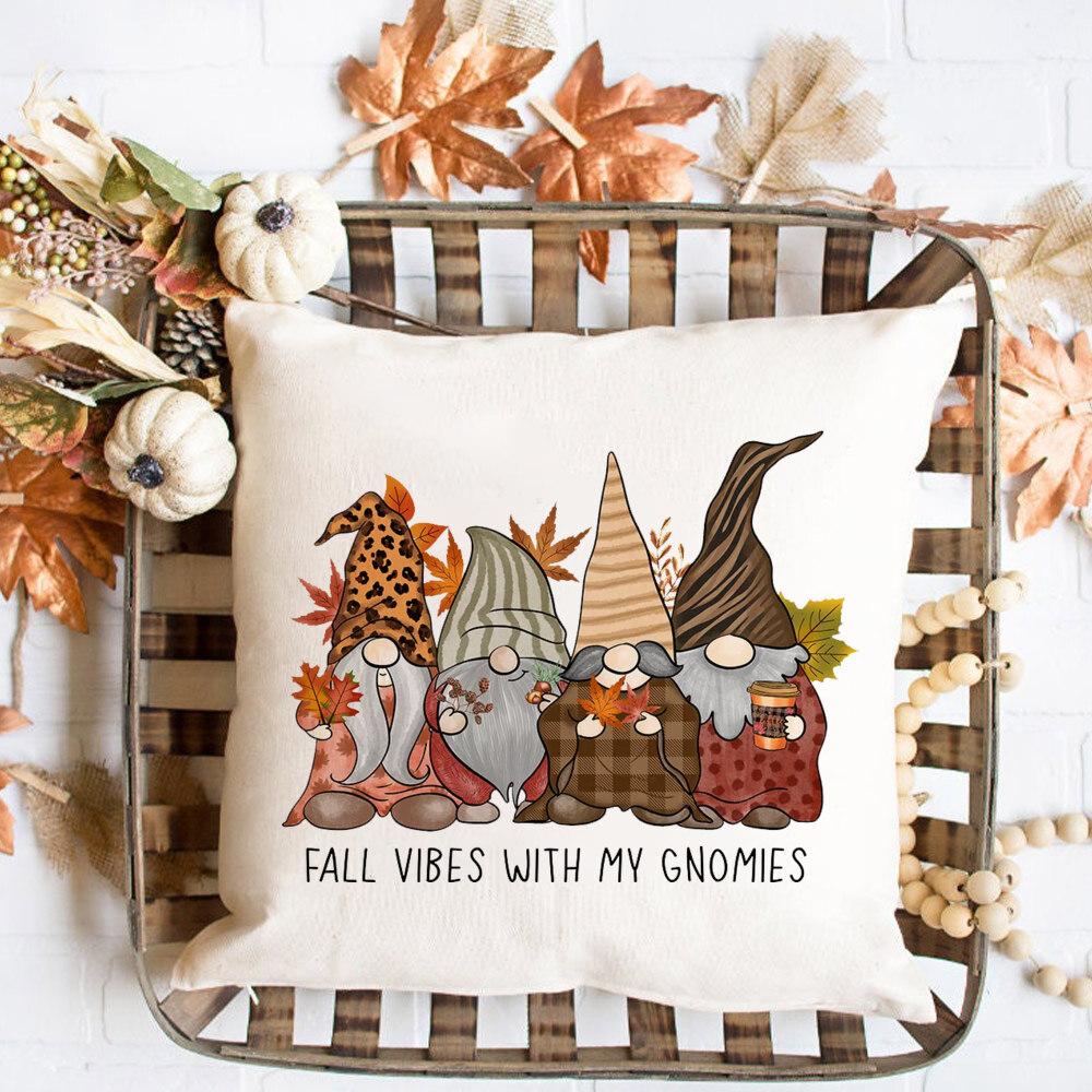 

Этот осенний узор наволочка для гостиной, чехол для детской спальни, украшение дома, осенние подарки M