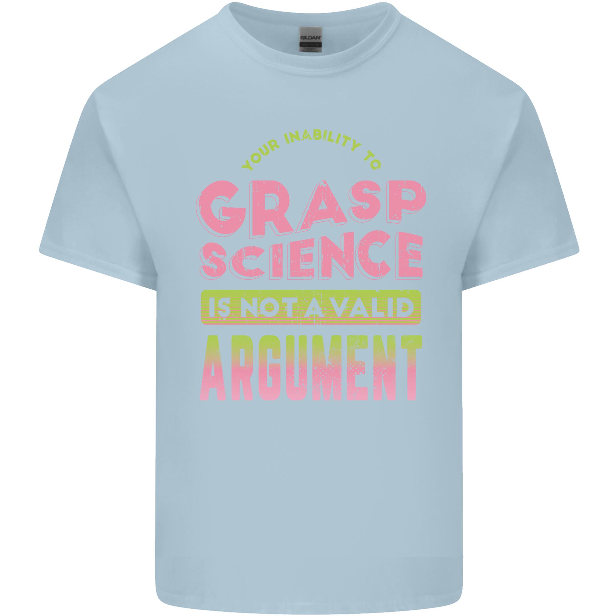 Grasp Science Funny Geek Nerd Physics Maths Unisexs Light Cotton TShirt S