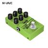 M-vave Classic Delay Gitarren-Effektpedal | Reiner Analogschaltkreis, 600ms Delay, True Bypass für Live/Studio/Aufnahme