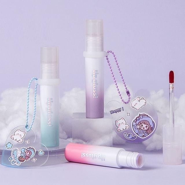 MANSLY - Mirror Watery Lip Gloss - 4 Colors A12# - 3g
